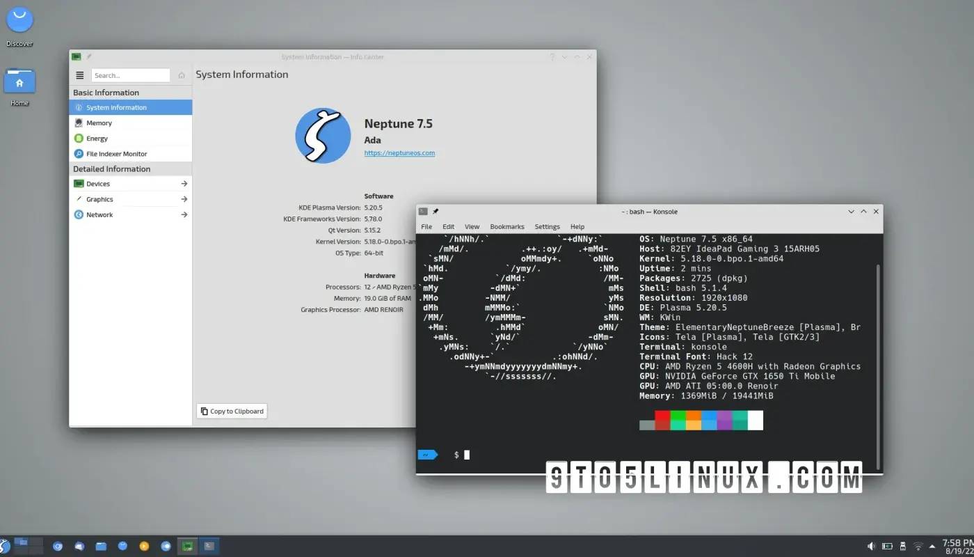 Neptune Linux 7.5发行版今天正式推出 - 万事屋